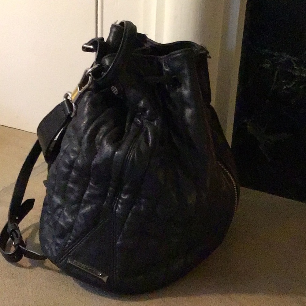 Elizabeth And James Leather Connie Sling Bucket Bag View 3